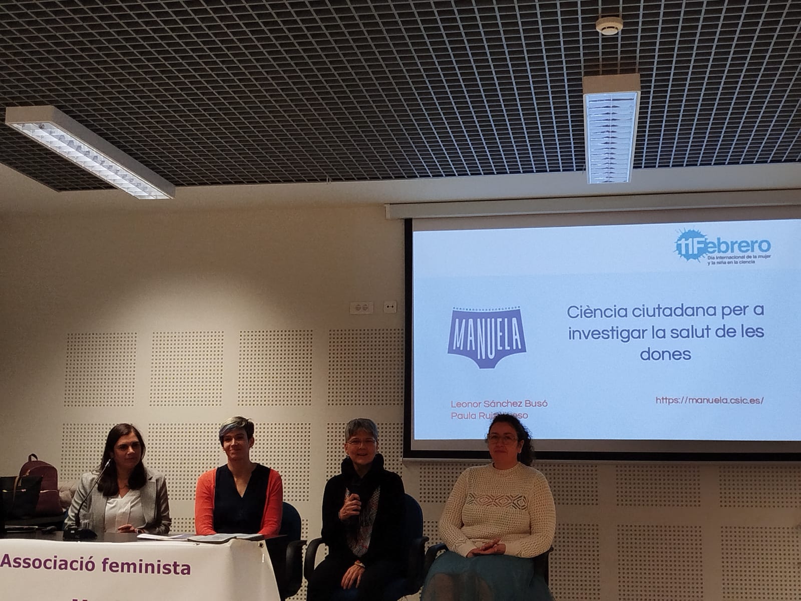 PRENSA – El Proyecto Manuela protagonista de la jornada del Día Internacional de la Mujer y la Niña en la Ciencia en Alboraya